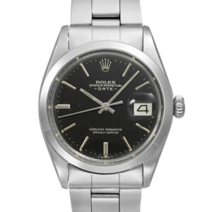 ROLEX オイスターパーペチュアルデイト ブラックミラー 1971年頃製造 Ref.1500 アンティーク品