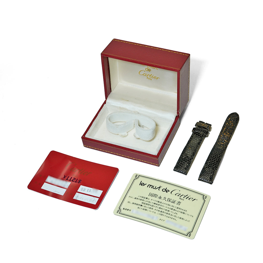Cartier マスト タンク ヴェルメイユ 内箱・1977年保証書付き Ref.2975913 アンティーク品 商品画像9