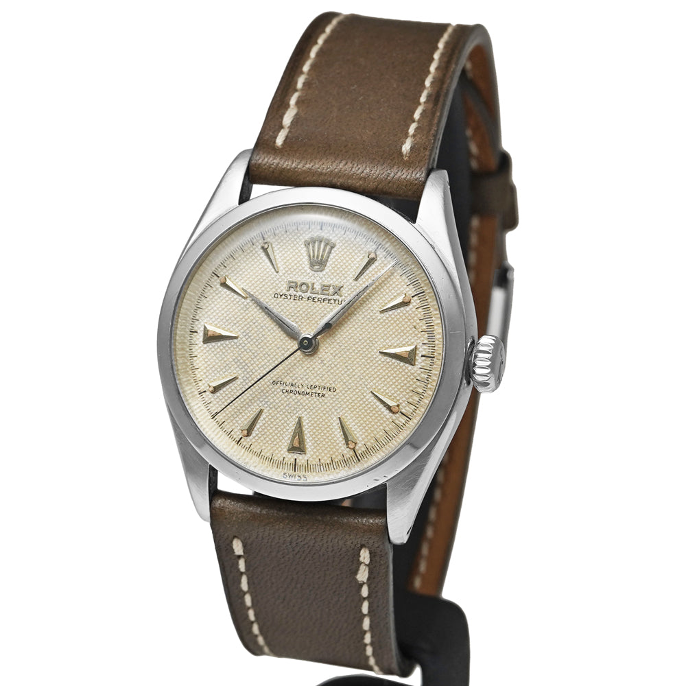 ROLEX セミバブルバック ハニカムダイヤル 1954年前後 Ref.6284 アンティーク品 商品画像2