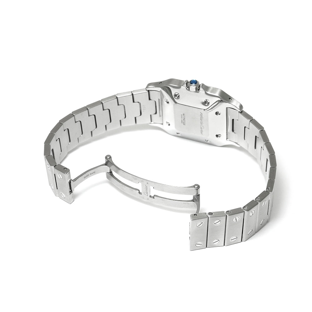 Cartier サントス カレ LM ゴースト サービスダイヤル 1980年代製造 Ref.81036188 アンティーク品 商品画像6