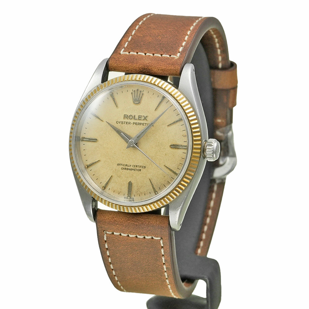 ROLEX オイスターパーペチュアル ドーフィン針 1958年頃製造 Ref.6567 アンティーク品 商品画像3
