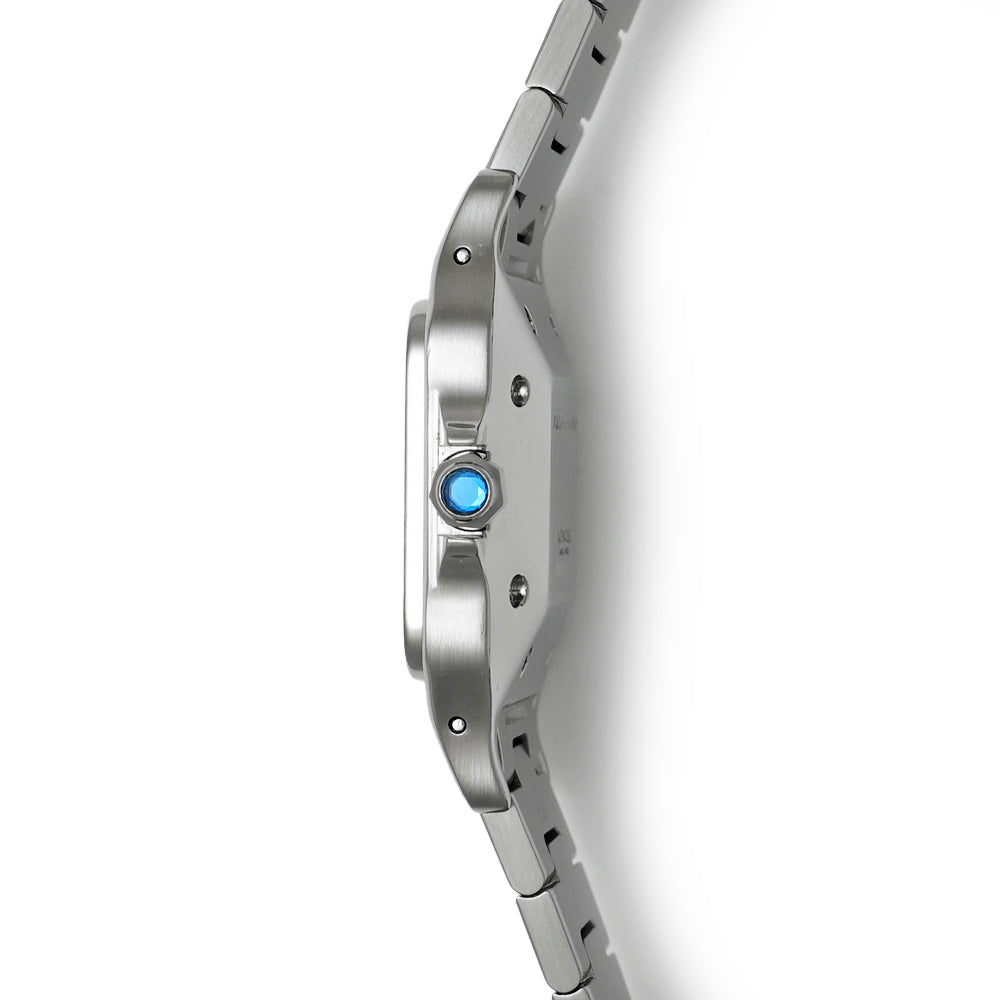 Cartier サントス カレ LM ゴースト サービスダイヤル 1980年代製造 Ref.81036188 アンティーク品 商品画像5