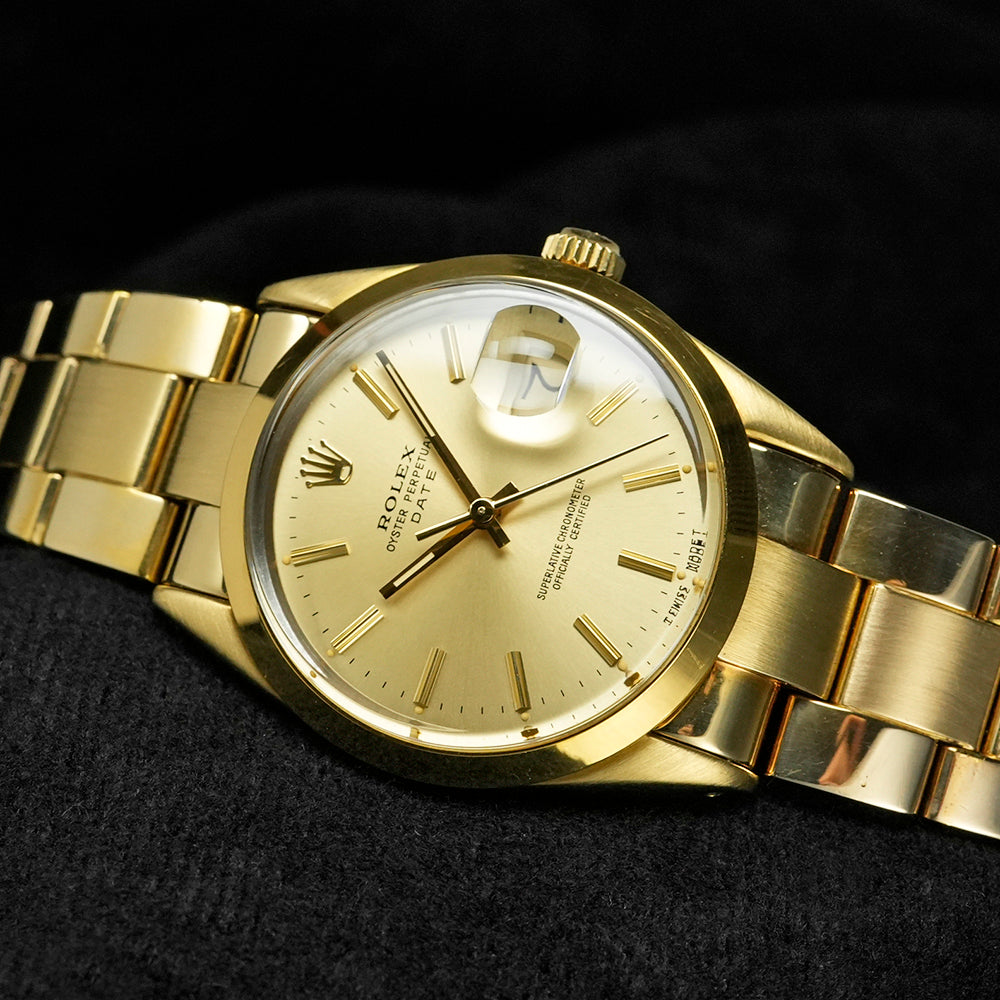 ROLEX オイスターパーペチュアルデイト 1987年頃製造 Ref.15505 アンティーク品 商品画像2
