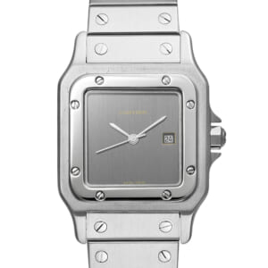 Cartier サントス カレ LM ゴースト サービスダイヤル 1980年代製造 Ref.81036188 アンティーク品