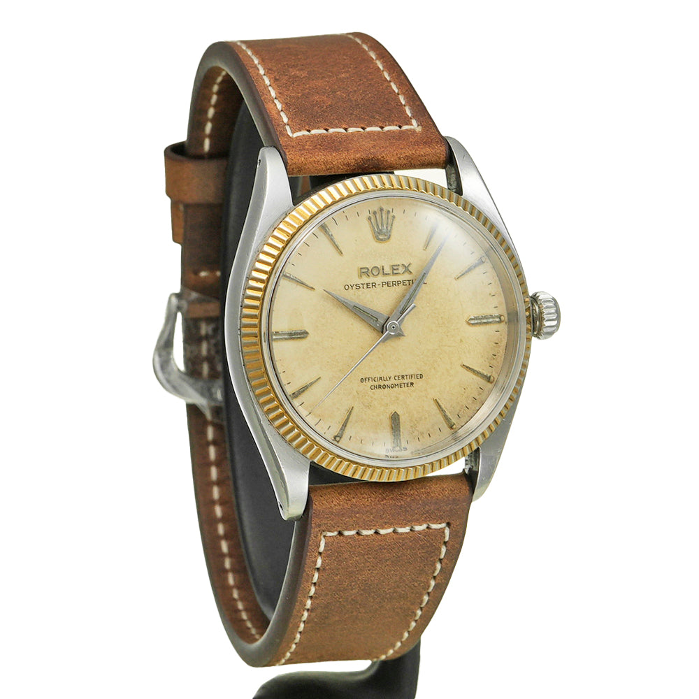 ROLEX オイスターパーペチュアル ドーフィン針 1958年頃製造 Ref.6567 アンティーク品 商品画像4