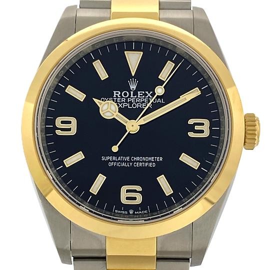 エクスプローラー1 36mm イエローロレゾール Ref.124273 中古品 商品画像7