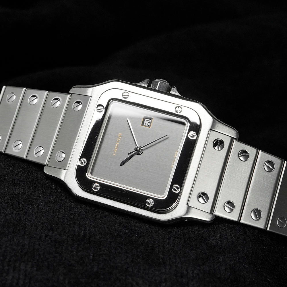 Cartier サントス カレ LM ゴースト サービスダイヤル 1980年代製造 Ref.81036188 アンティーク品 商品画像2