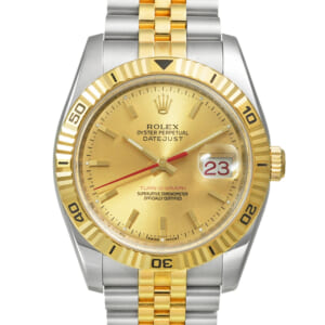 デイトジャスト ターノグラフ 裏蓋テープ付き F番 2003年～2004年製造 Ref.116263 中古美品