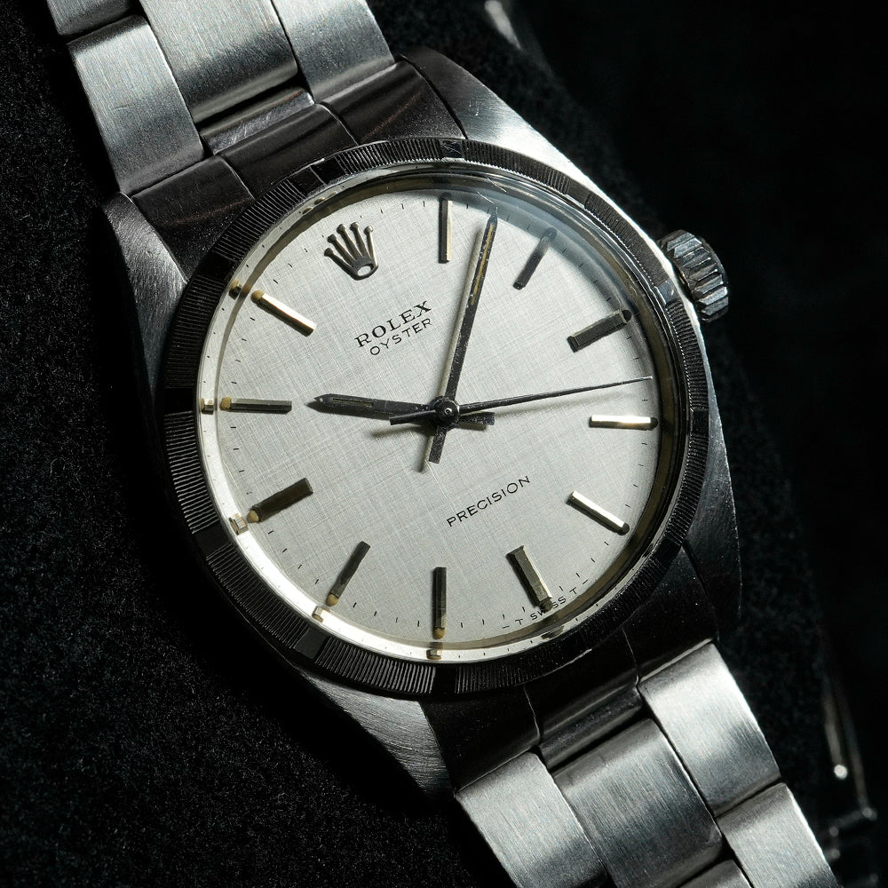 ROLEX オイスター プレシジョン リネンダイヤル 1972年頃製造 1975年8月保証書 Ref.6427 アンティーク品 商品画像2