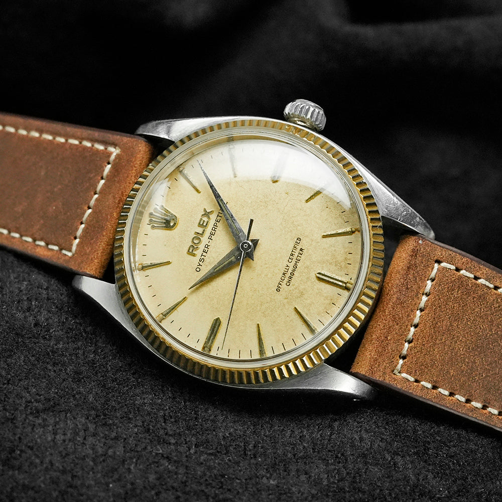 ROLEX オイスターパーペチュアル ドーフィン針 1958年頃製造 Ref.6567 アンティーク品 商品画像2